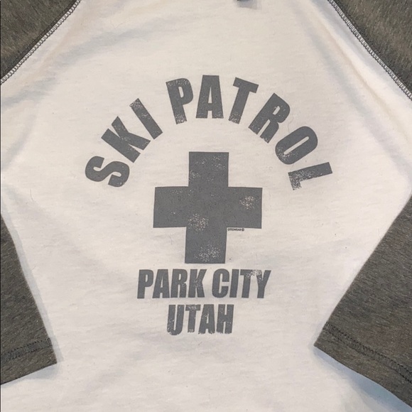 Park City Ski Patrol 3/4 Tee - Picture 2 of 5